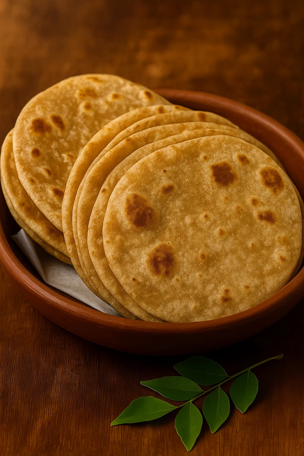 Homemade Soft Chapathi – Fresh Indian Flatbread