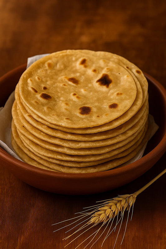 Homemade Soft Chapathi – Fresh Indian Flatbread